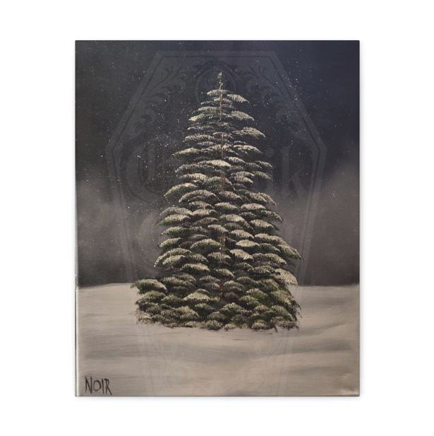 "Snowy Winter" oil painting print on canvas