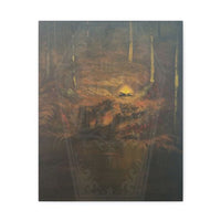 "Deep in the Woods" oil painting print on canvas