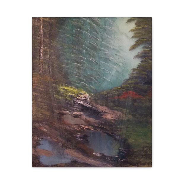 "After the Rain" oil painting print on canvas