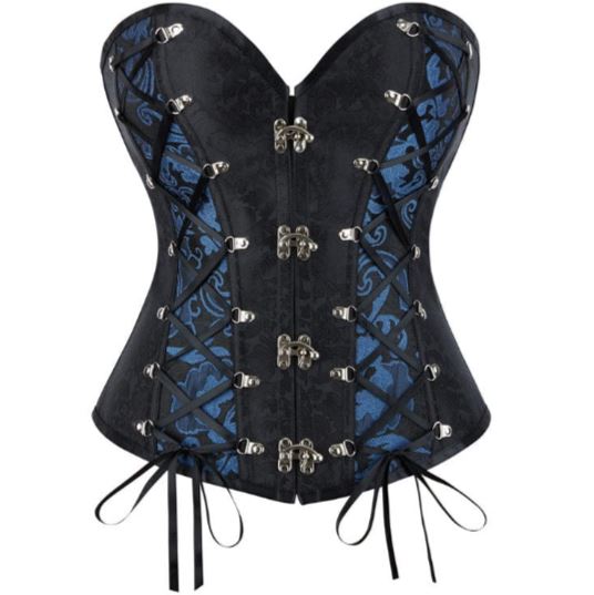 Women’s Buckled Overbust Corset