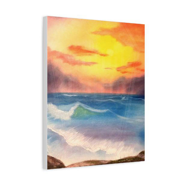 "California Deamin'" oil painting print on canvas