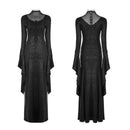 Women's Pagoda Sleeve Open Forklift Dress