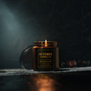 White Safe & Lavender candle