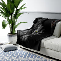 Possessed Regan sherpa fleece blanket