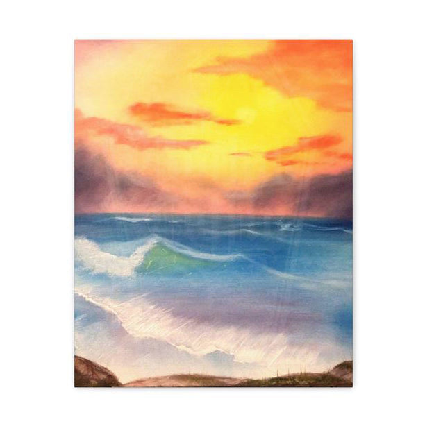 "California Deamin'" oil painting print on canvas