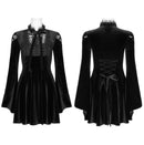 Women's Victorian Flare Sleeve Dress