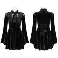 Women's Victorian Flare Sleeve Dress