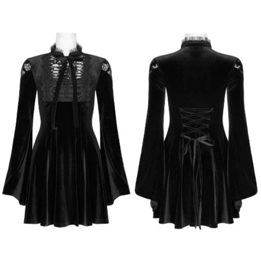 Women's Victorian Flare Sleeve Dress