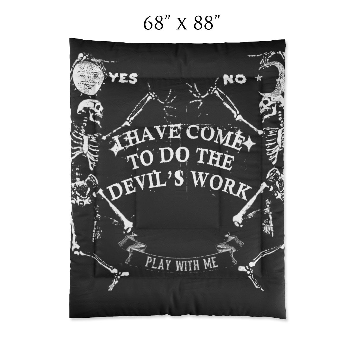 The Devil's Work comforter