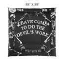 The Devil's Work comforter