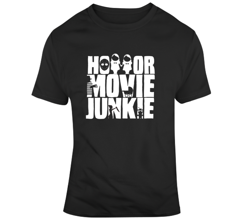 Horror Movie Junkie tee