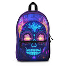 Neon Sugar Skull backpack