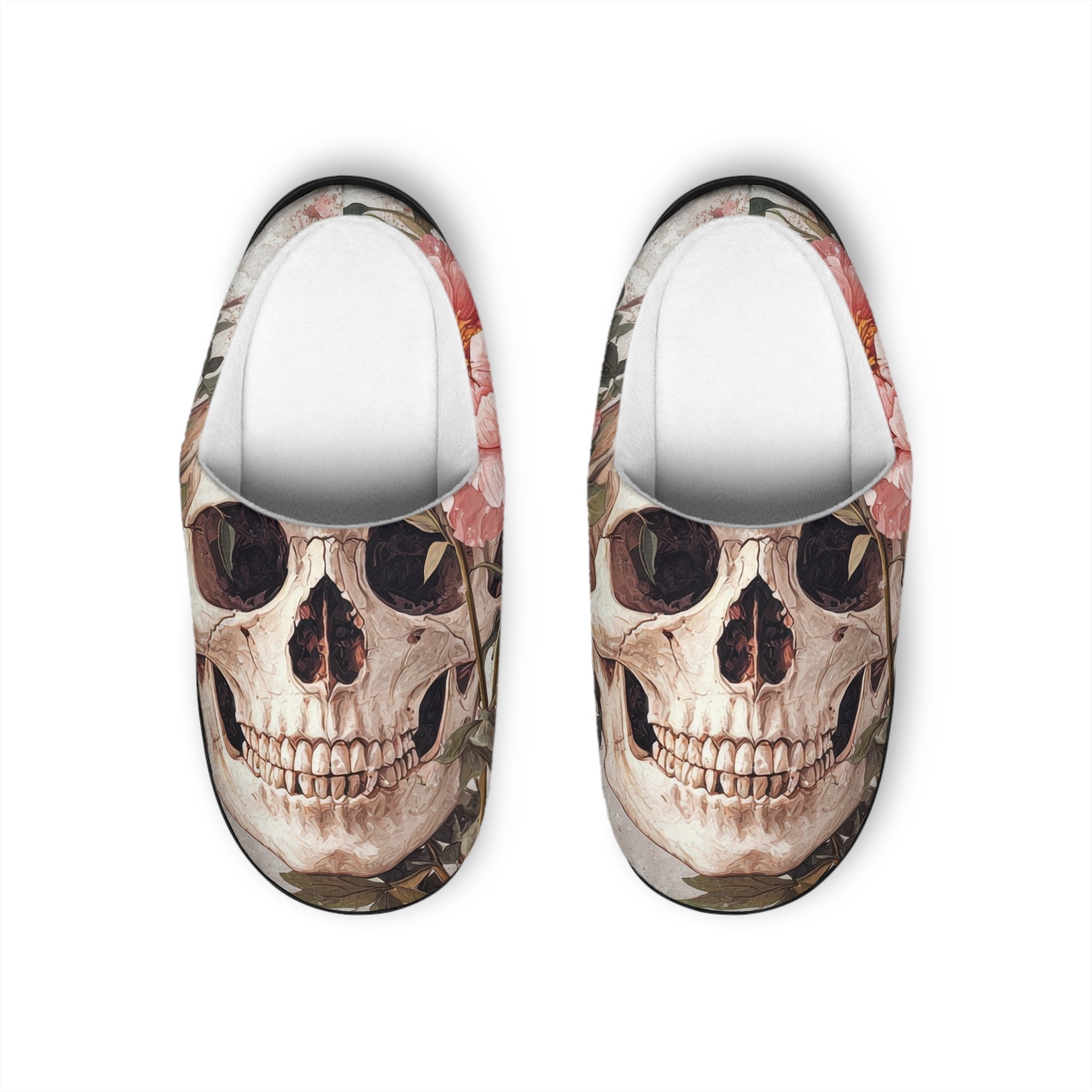 Skull Rose indoor slippers
