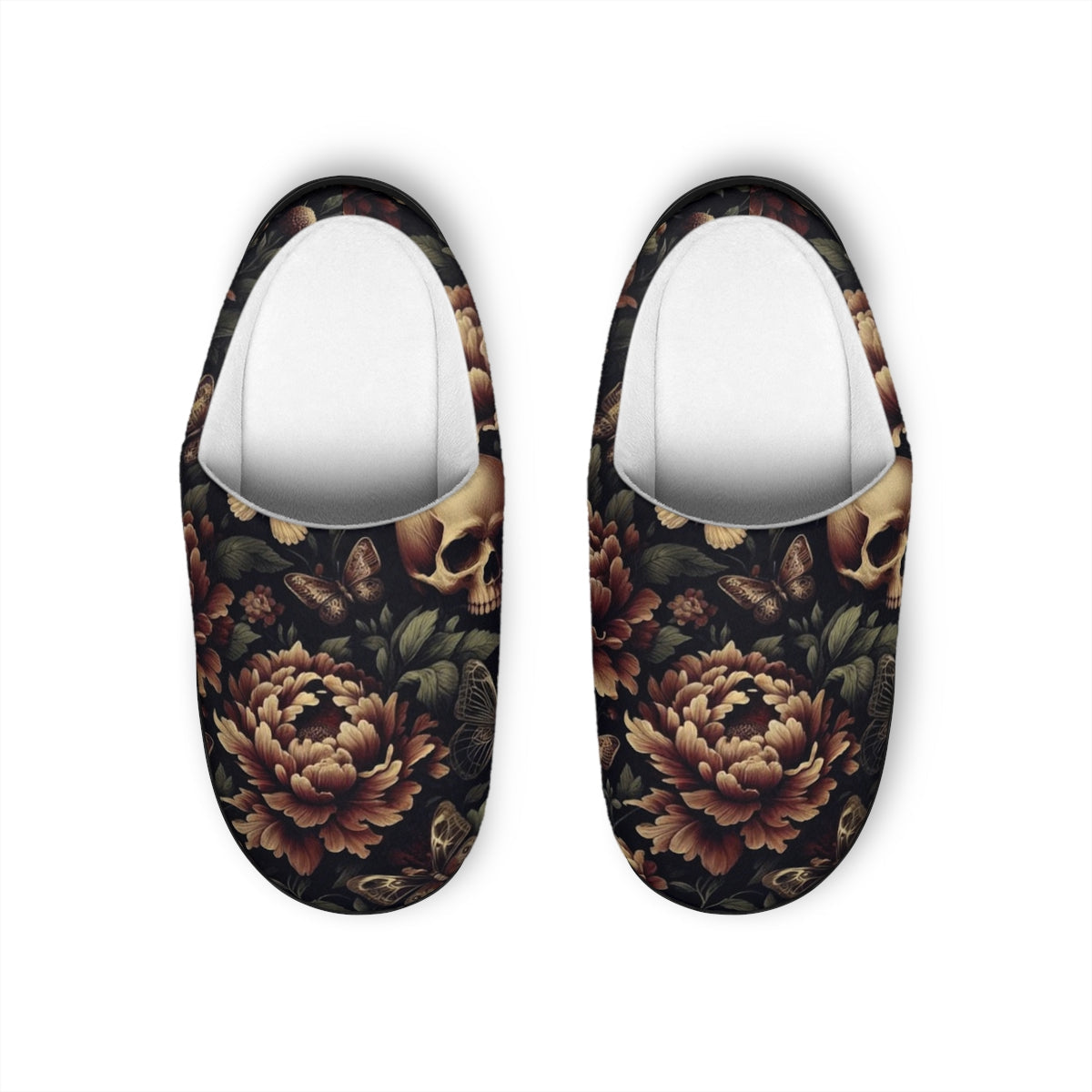 Skull Garden indoor slippers